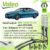 ใบปัดน้ำฝน คู่หน้า VALEO FIRST ก้านอ่อน พร้อมตัวล็อกเฉพาะ 18+24 A2 Clip BMW 4 Series Coupe, Cabrio F32,F33 ปี 2013-2020