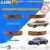 ไฟกันชน TOYOTA COROLLA AE100,AE101,EE100,EE102 ปี 1991-1995 รุ่นไฟสั้น,รุ่นไฟยาว ไฟเลี้ยว ไฟในกันชน