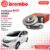 brembo Official จานดิสเบรค หน้า 1 คู่ 2 จาน 09 9936 11 สำหรับ Honda FREED ปี 2010-2014 เอชอาร์วี