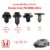 SKU-A094(1ชุด11ตัว) พุก คลิป ยึดกระจังหน้าและแผงหม้อน้ำ Honda Civic FD(2006-2011)