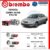 จานเบรค Brembo แบมโบ้ รุ่น TOYOTA CAMRY ACV30 (2.0 2.4) ปี 02-07 สินค้ารับประกัน6เดือนหรือ20,000กม (โปรส่งฟรี)