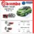 จานเบรค Brembo แบมโบ้ รุ่น HONDA JAZZ GE(1.5) ปี 08-13 (โปรส่งฟรี) สินค้ารับประกัน6เดือน หรือ 20,000กม.