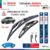 ใบปัดน้ำฝน BOSCH รุ่น Advantage ก้านเหล็ก สำหรับ MITSUBISHI TRITON ปี 2005-2018 ขนาด 21″+19″ ( 1คู่ ) ของแท้ 100%